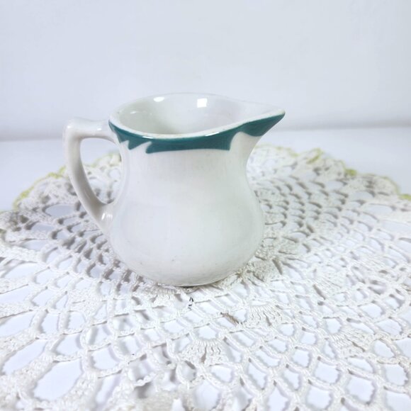 Restaurant Ware Small Individual Creamer Pitcher England Erica J E Heath Russell - Picture 3 of 8